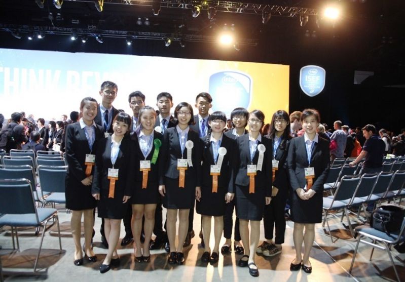 Taiwan students shine at Intel science fair